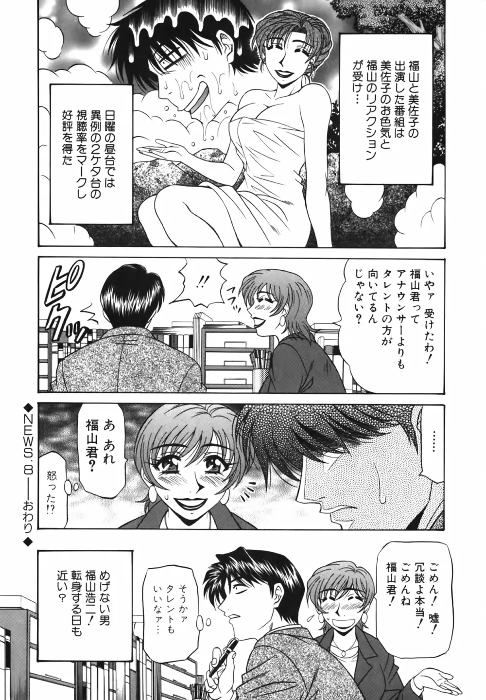 キャスター 夏目玲子の誘惑 Vol.1 Page.167