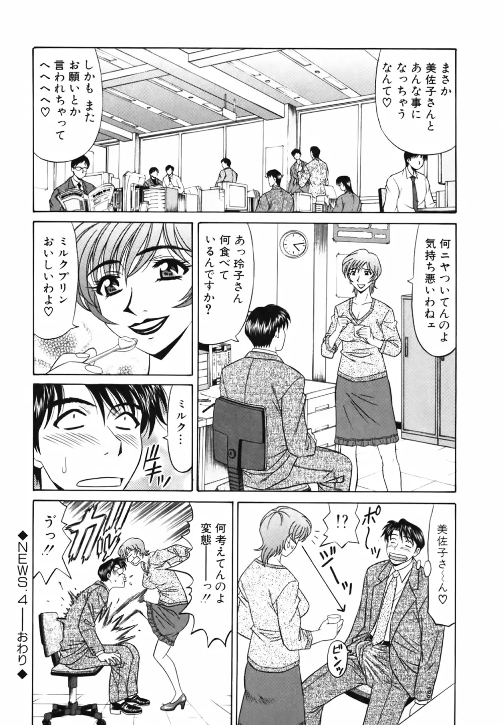 キャスター 夏目玲子の誘惑 Vol.1 Page.84