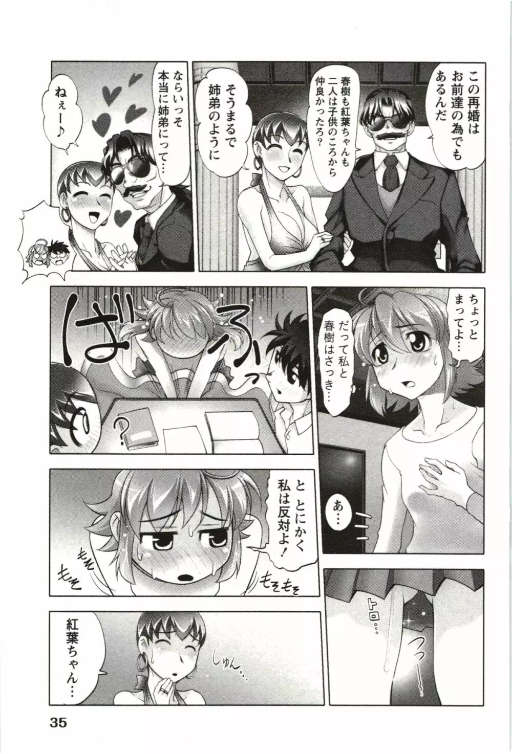 姉っ娘ハーレム Page.36