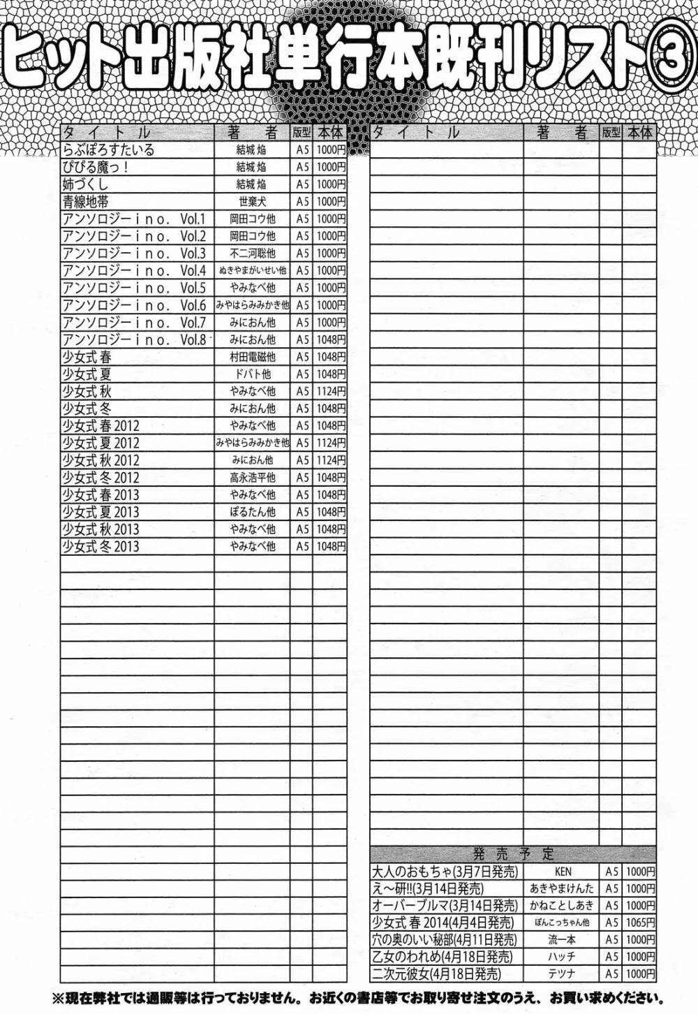 COMIC 阿吽 2014年4・5月合併号 Page.497