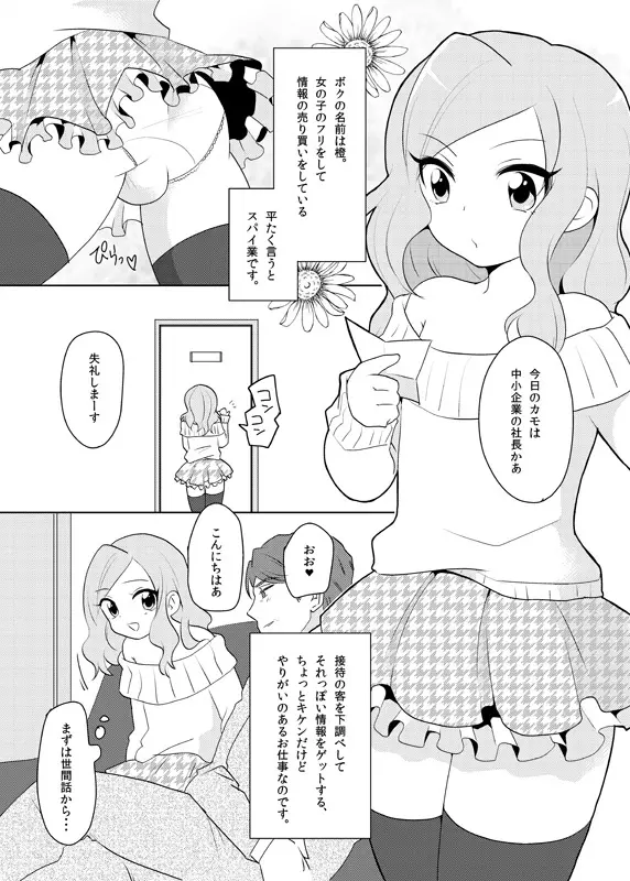 男の娘が任務に失敗する話（創作） Page.1