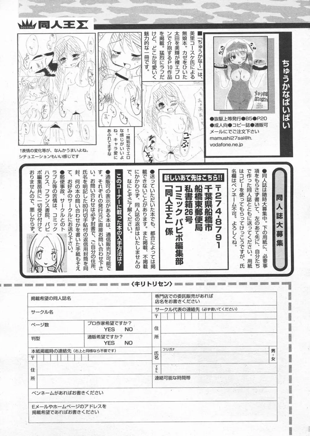 COMIC パピポ 2005年4月号 Page.247