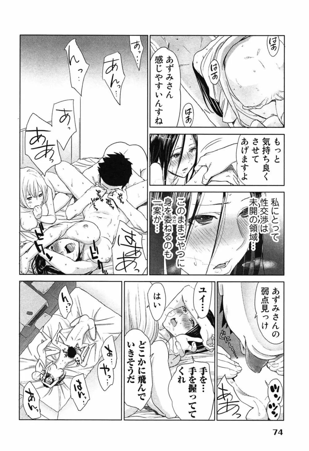 女神と一年暮らしてみた。 2 Page.78