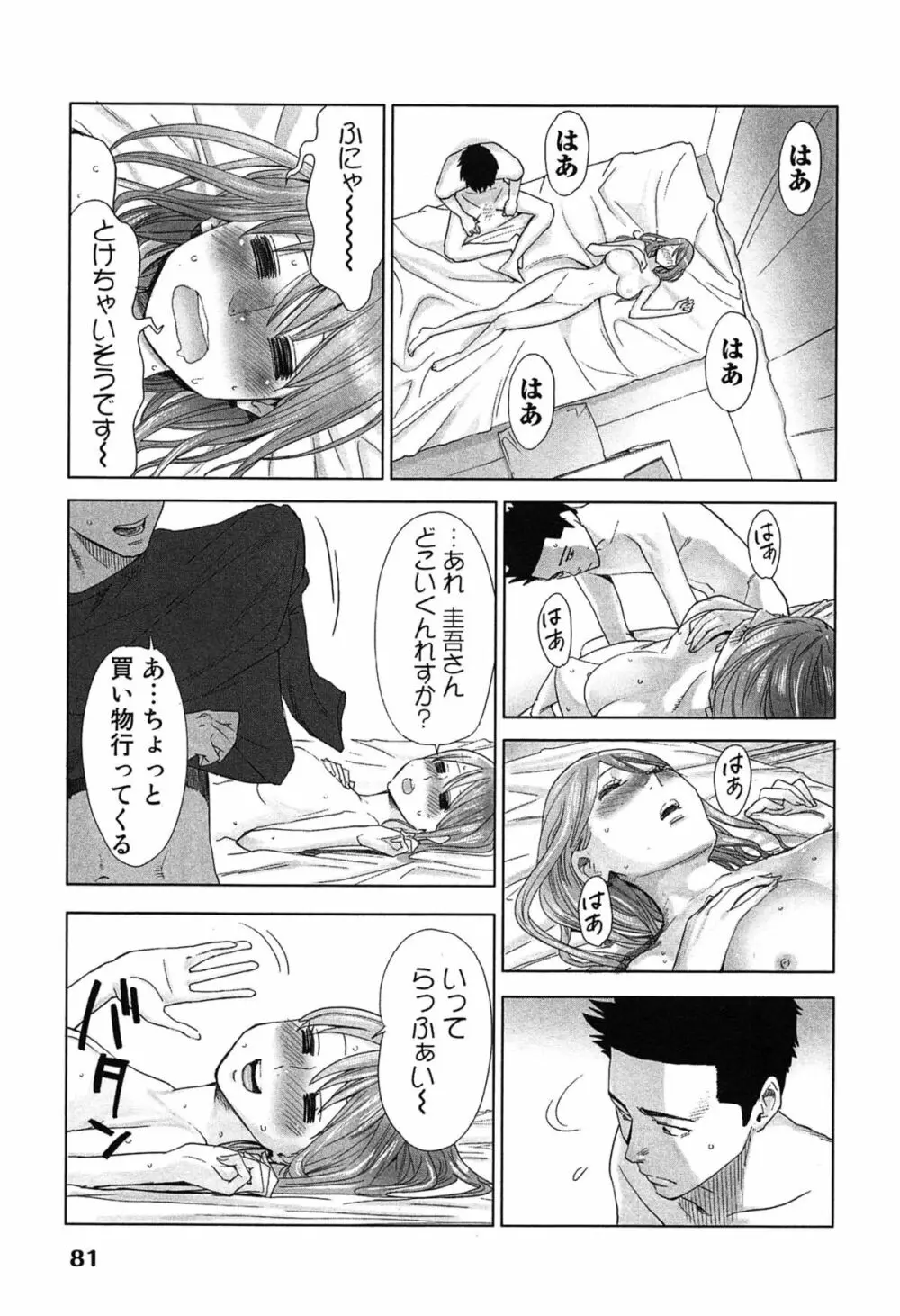 女神と一年暮らしてみた。 2 Page.85