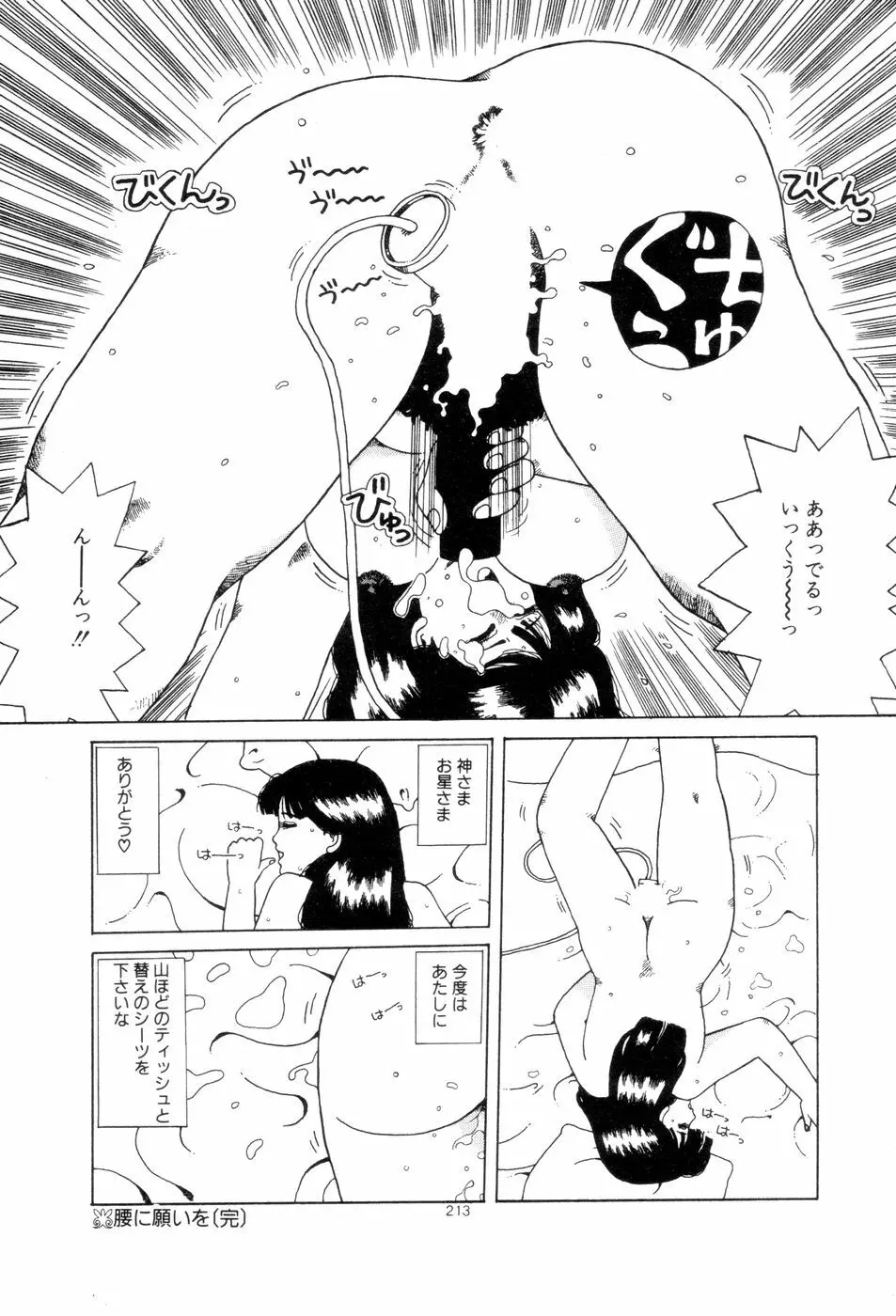 腰に願いを Page.216