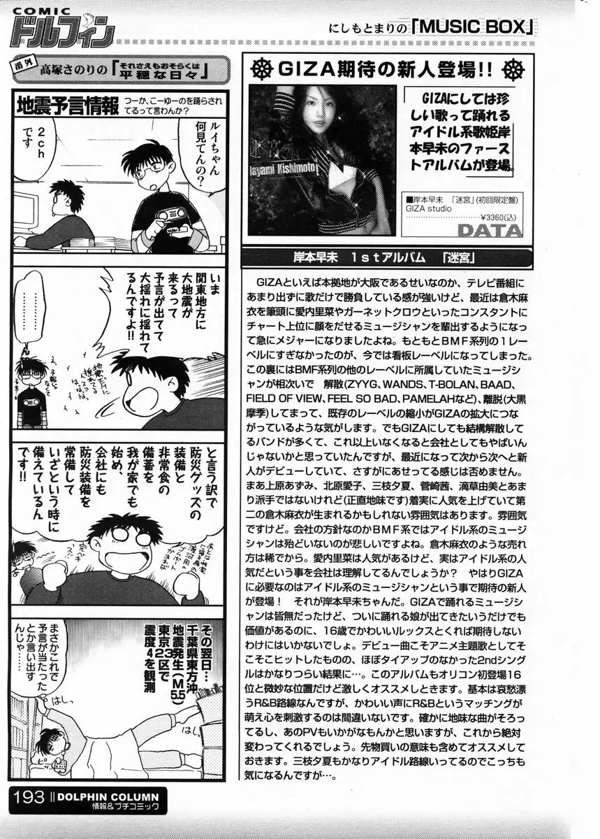 COMIC ドルフィン 2003年12月号 Page.192