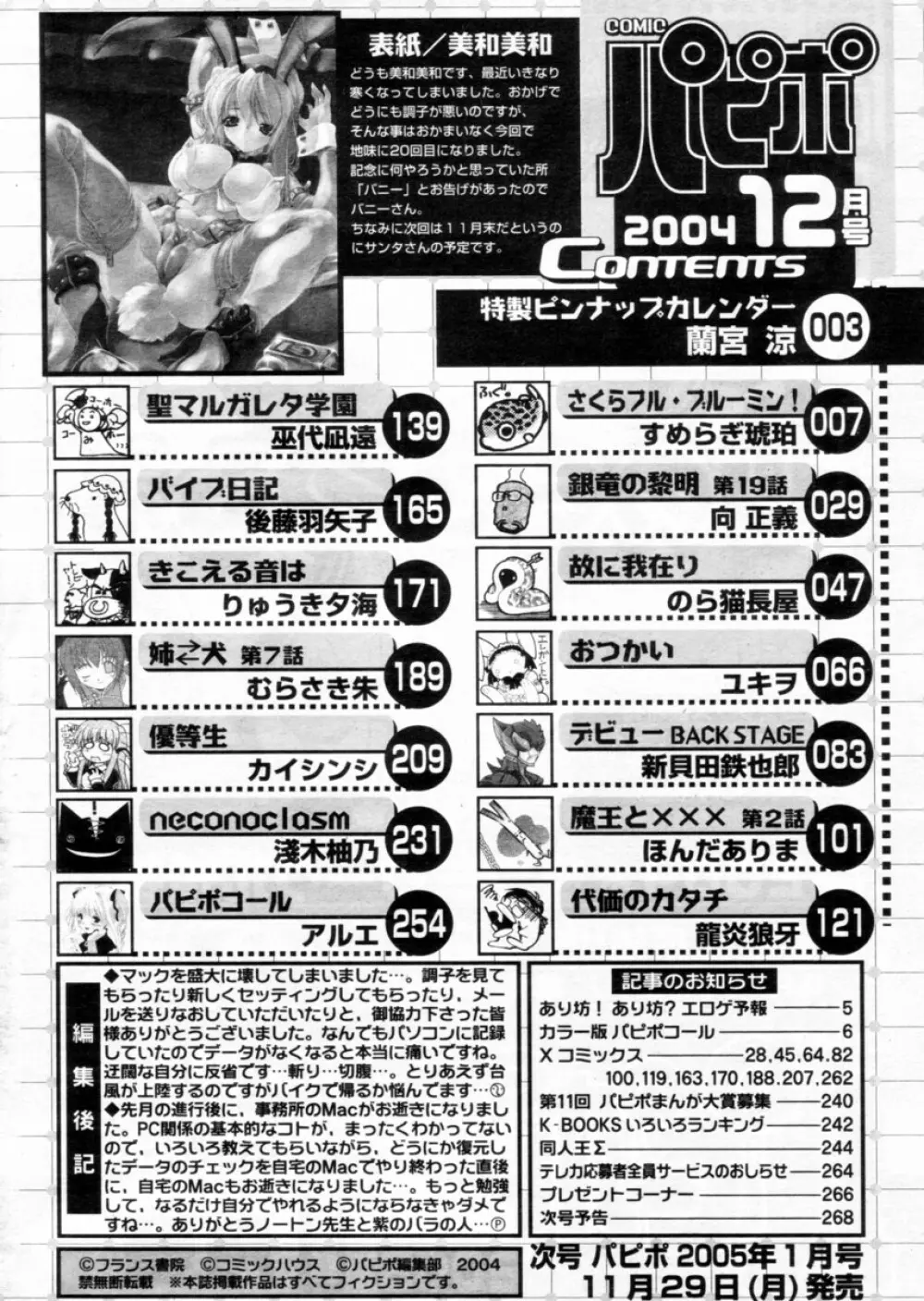 COMIC パピポ 2004年12月号 Page.266