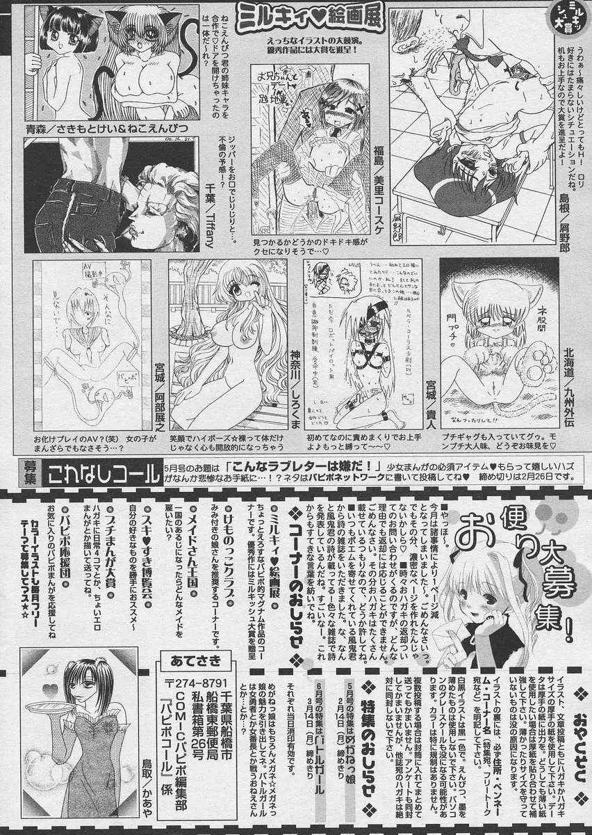 COMIC パピポ 2005年03月号 Page.256