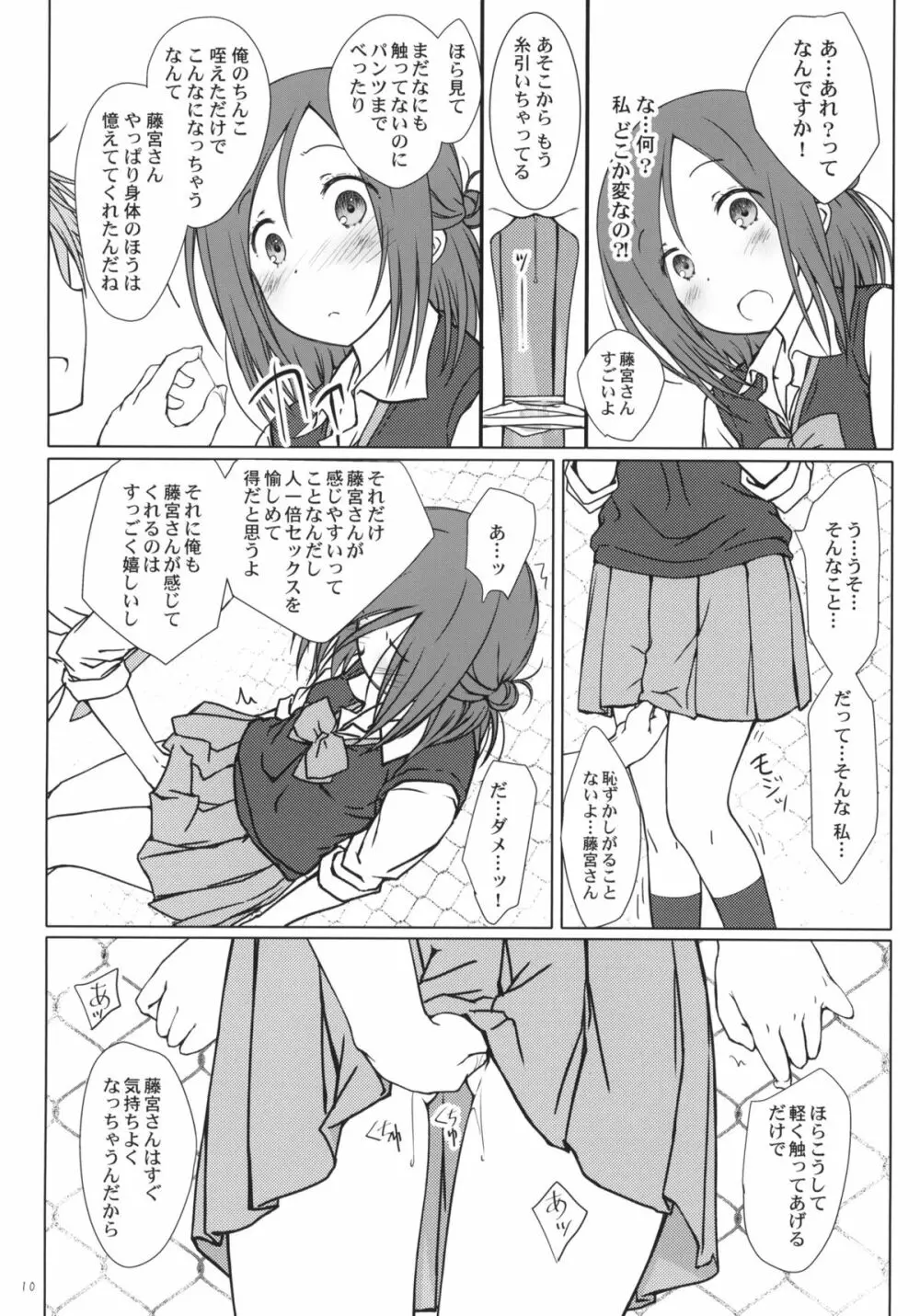 「友達とのセックス。」 Page.9