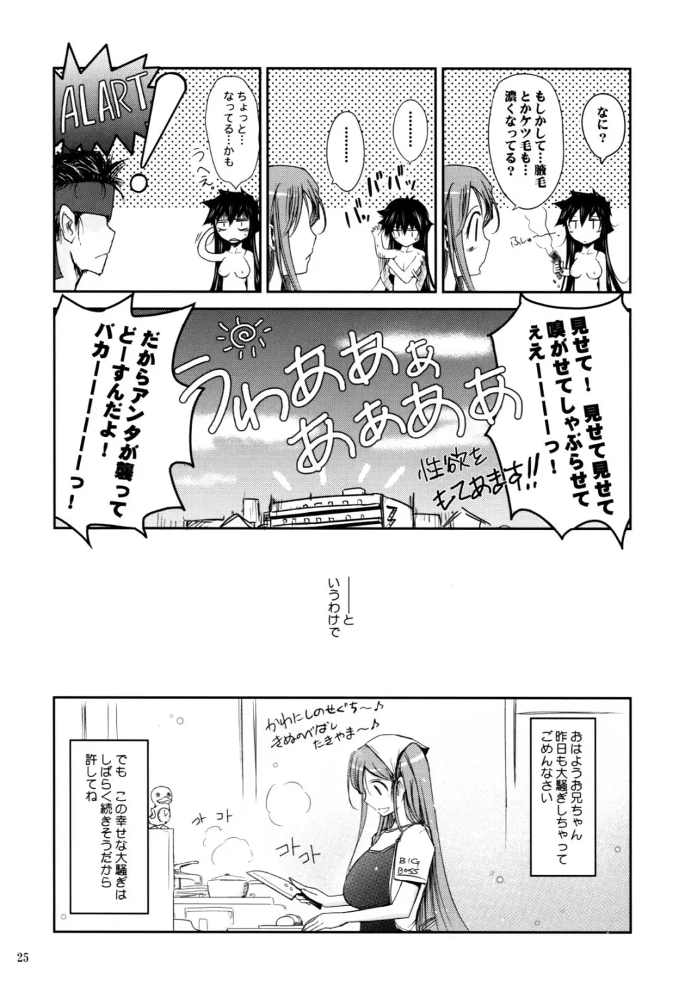 (C74) [我流痴帯 (TANA)] Aki-Akane -ANOTHER DAY- (ブリーチ) Page.24