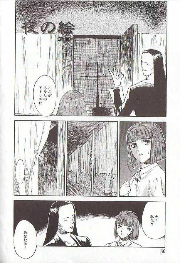 桜色の肖像 Night Gallery I Page.86