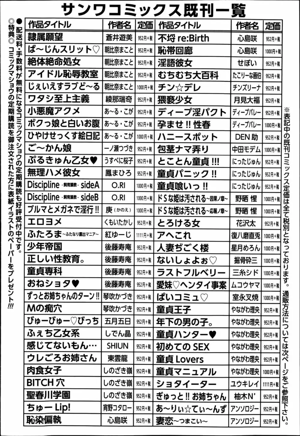 コミック・マショウ 2014年10月号 Page.252