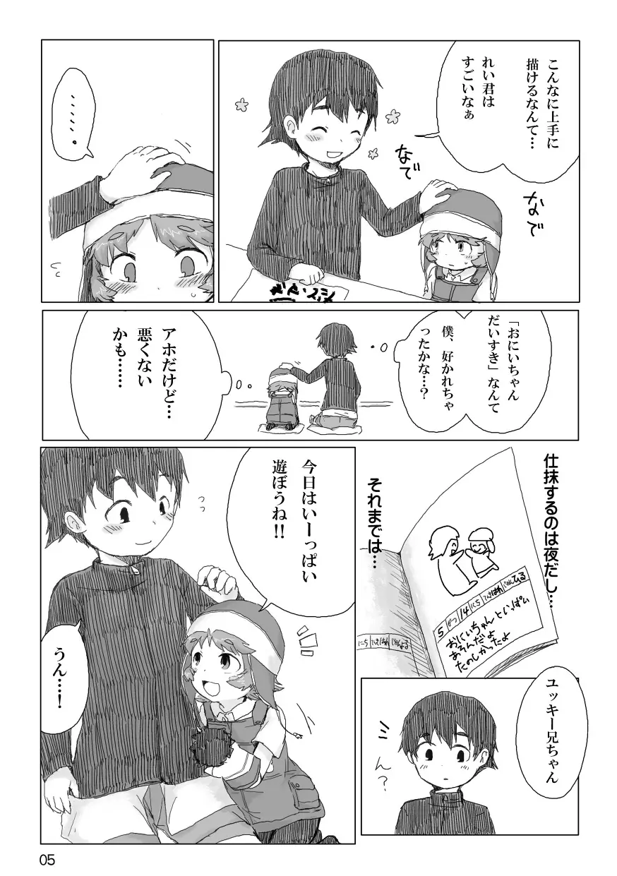 お兄ちゃんにお礼がしたいの Page.6