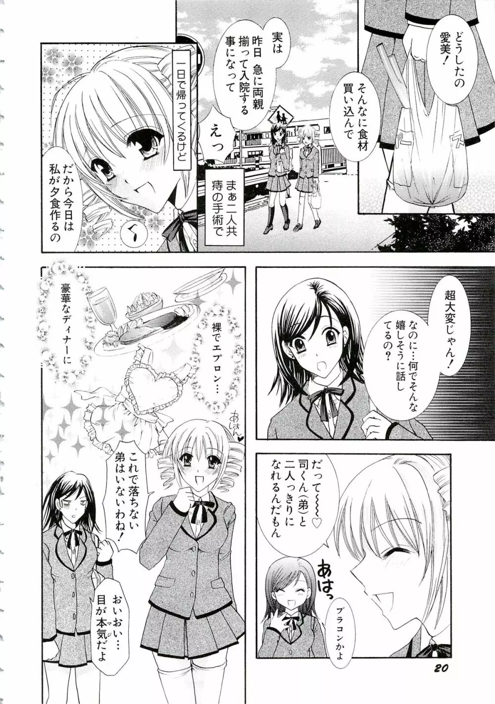 エロスはスカートの中 Page.22