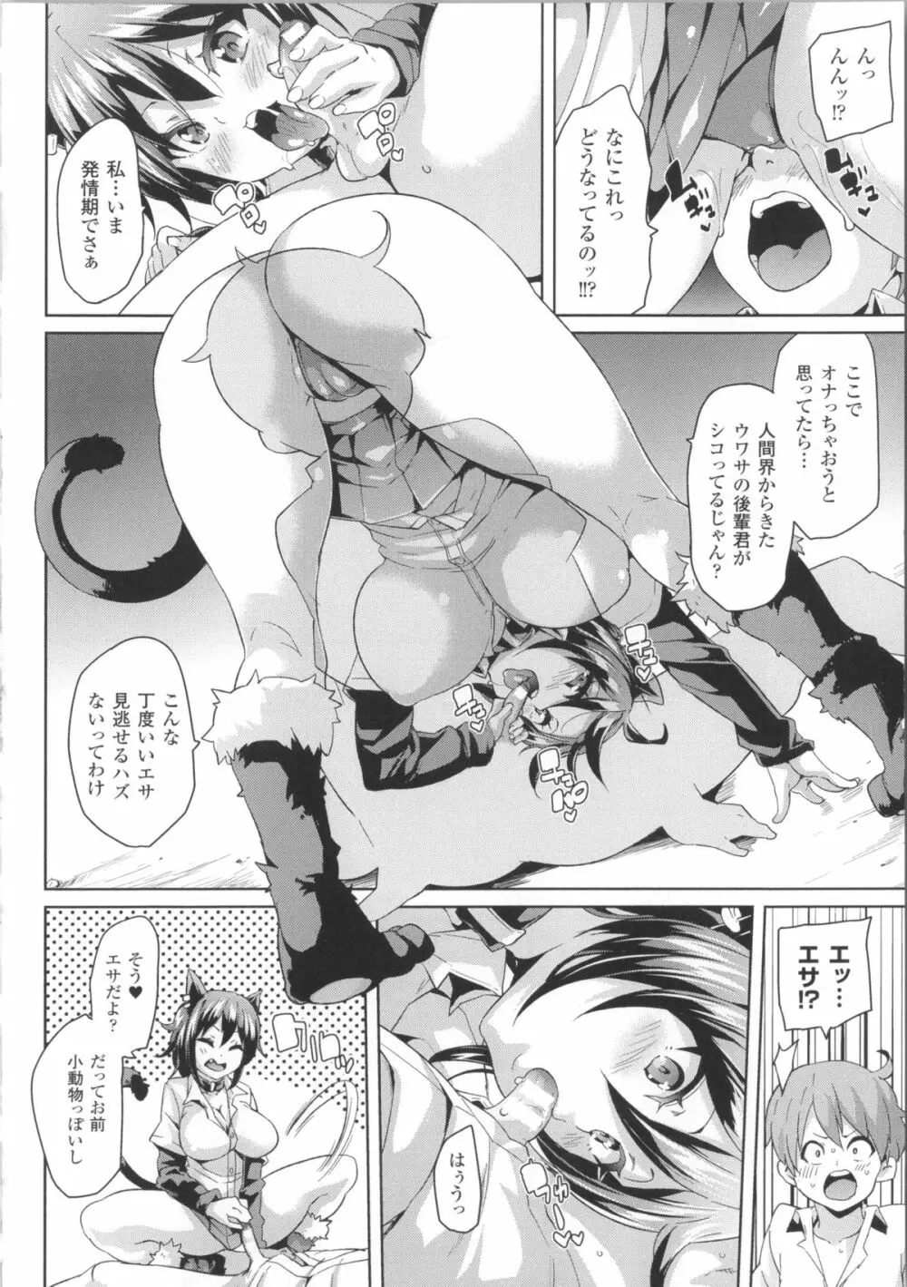 けもぱい~搾精ガールズ~ + イラストカード Page.19