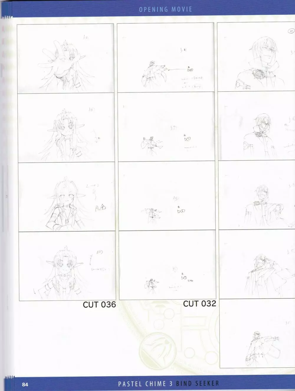 Pastel Chime 3 Guide Book + Extras Page.108