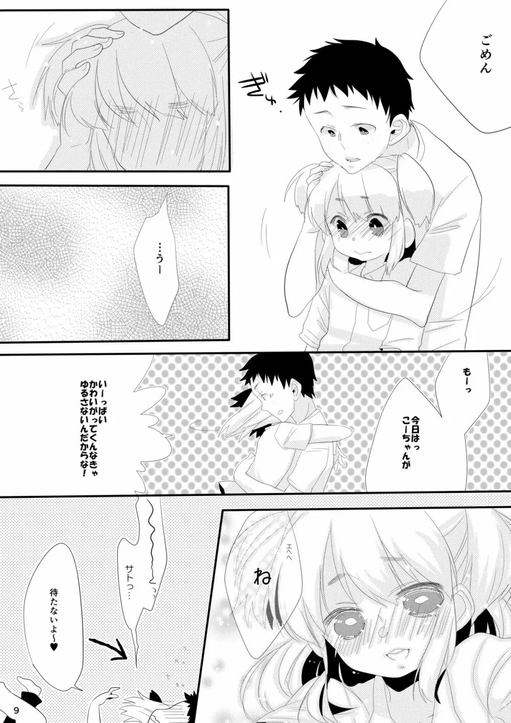 ぼくの彼女。 Page.8