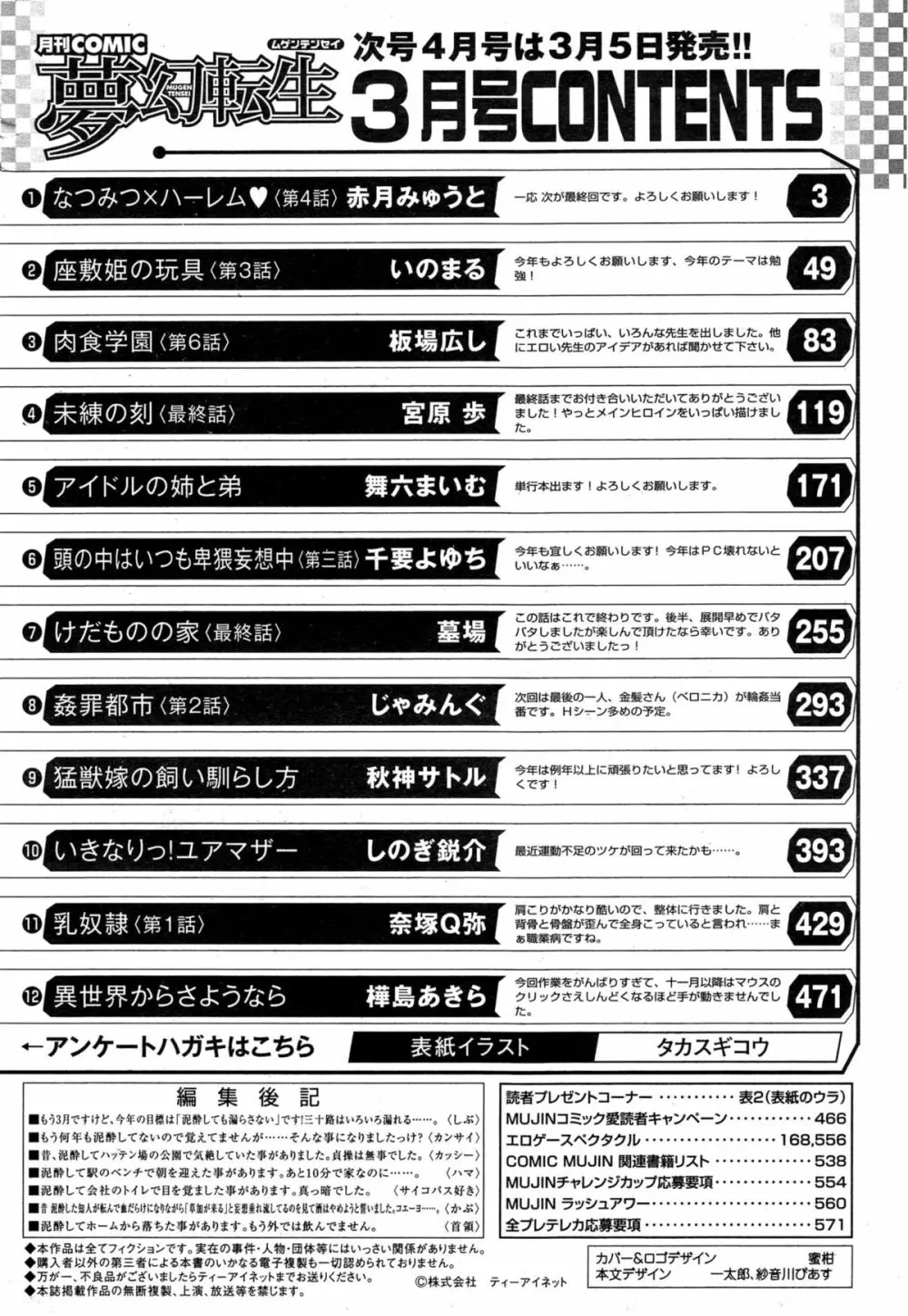 COMIC 夢幻転生 2015年3月号 Page.574