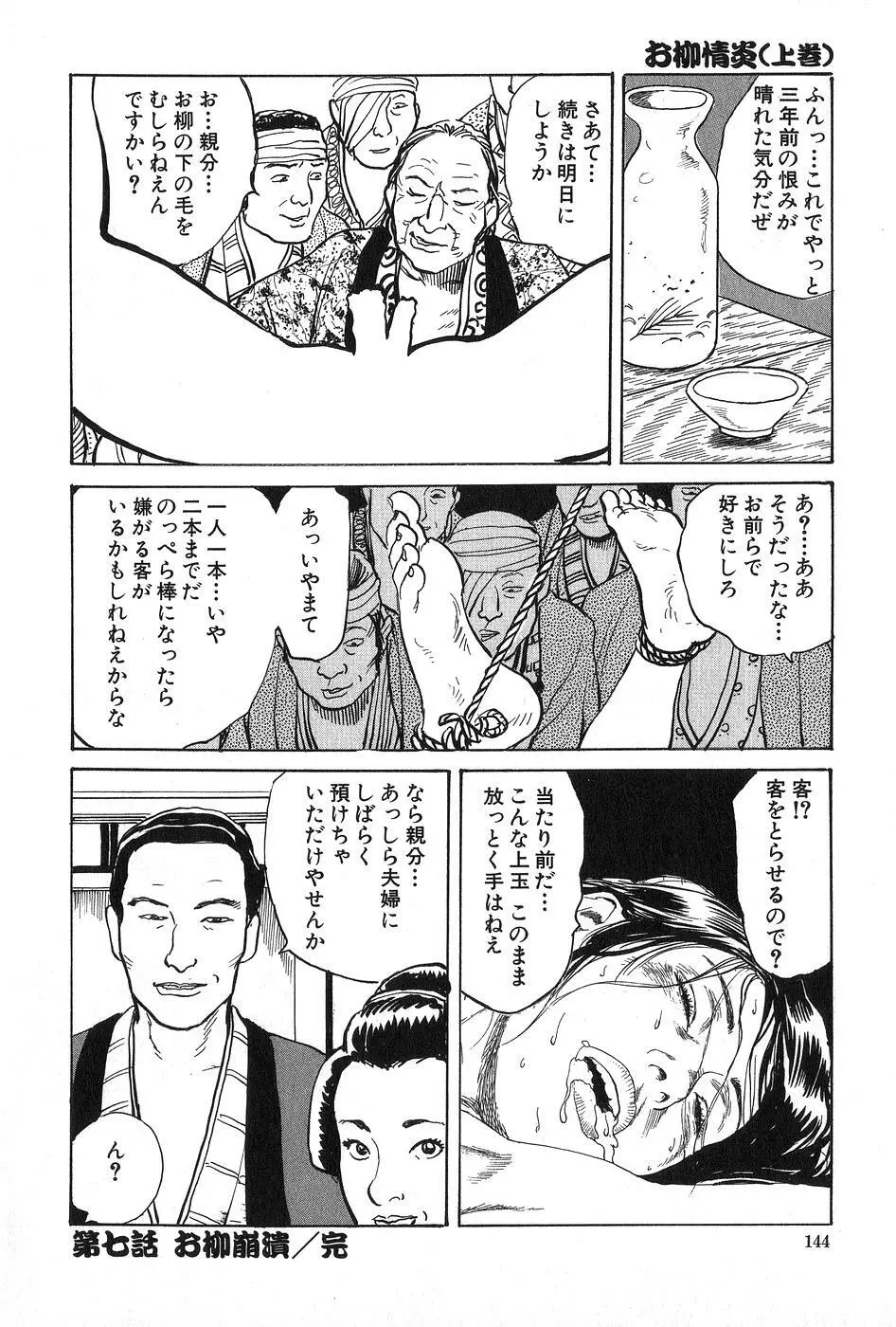 お柳情炎 上巻 Page.145