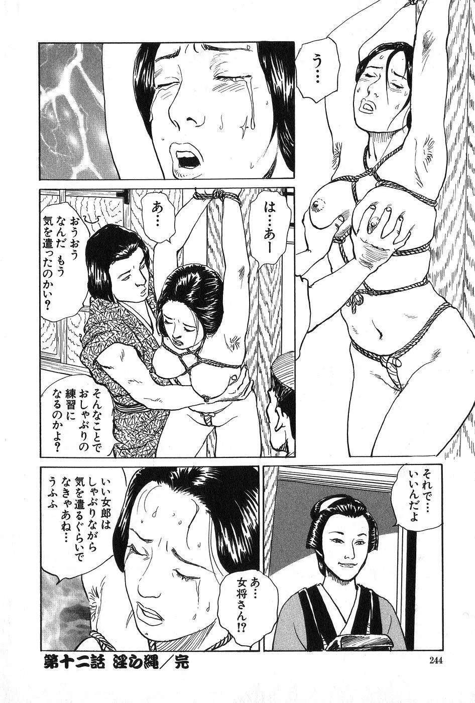 お柳情炎 上巻 Page.245