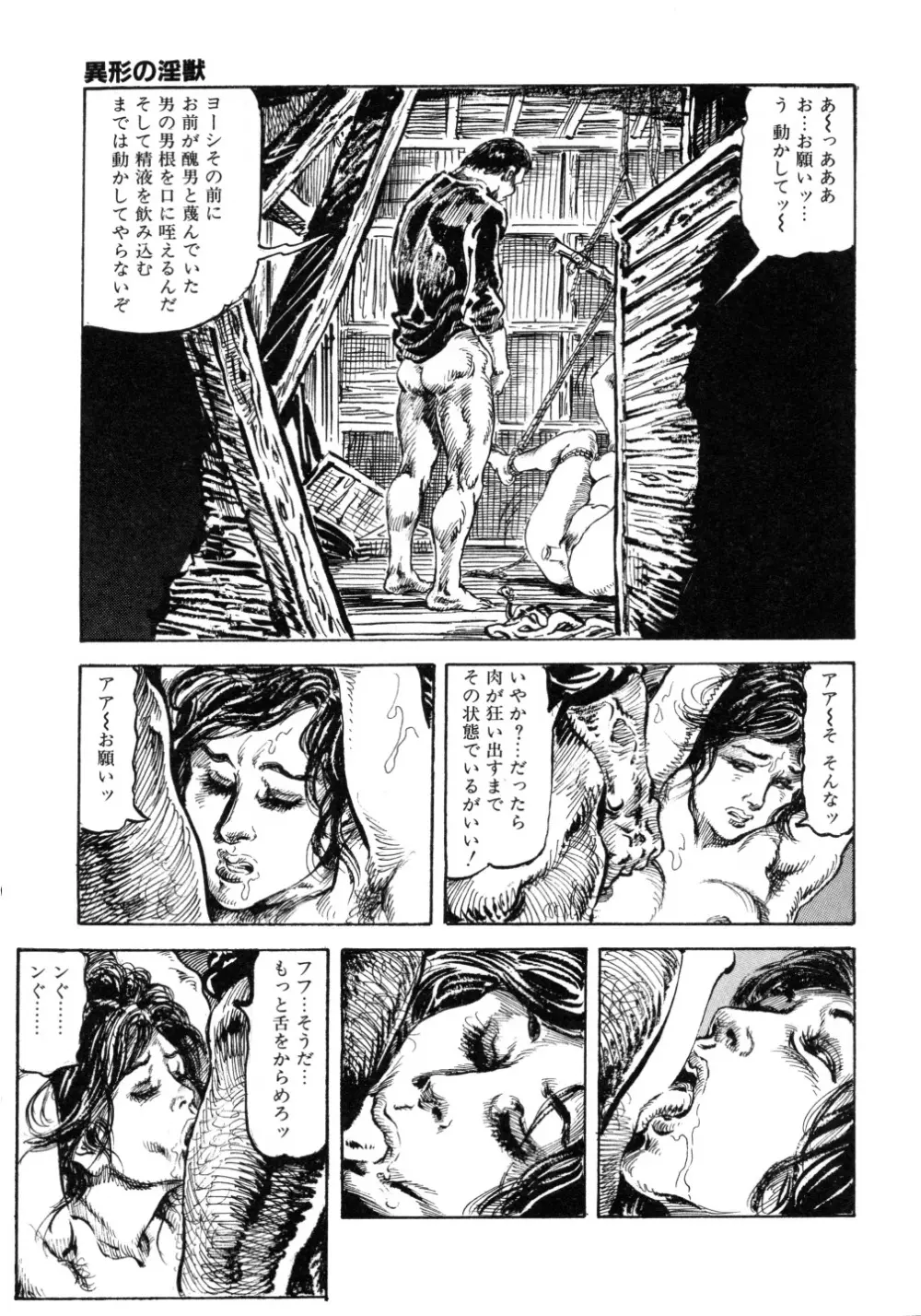 笠間しろう作品第三集 恥辱の刻印 Page.217