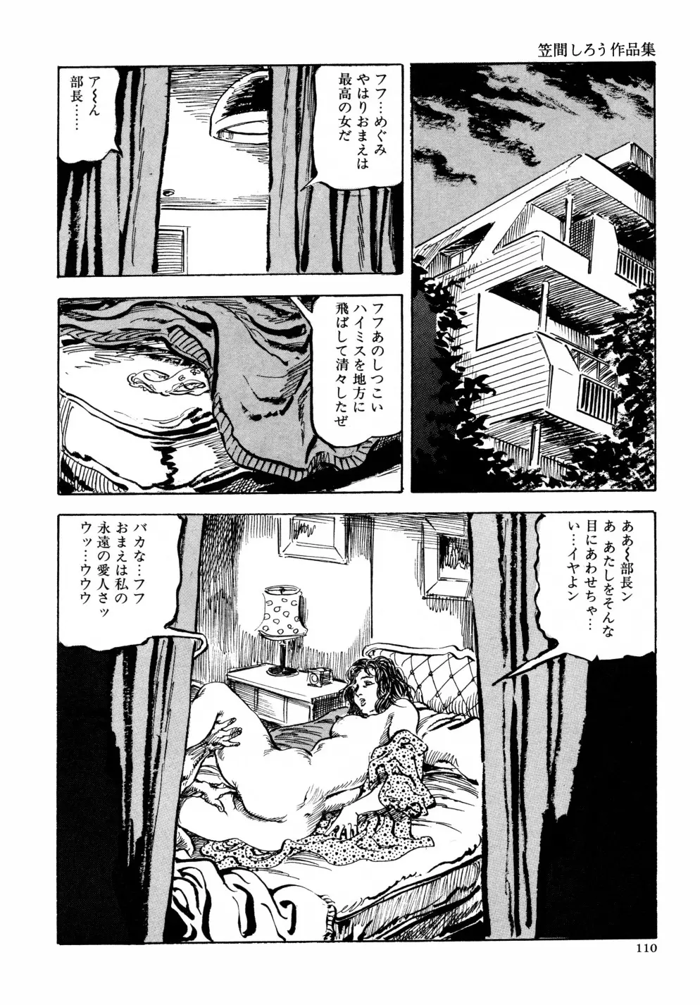笠間しろう作品第六集 縄夫人 Page.117