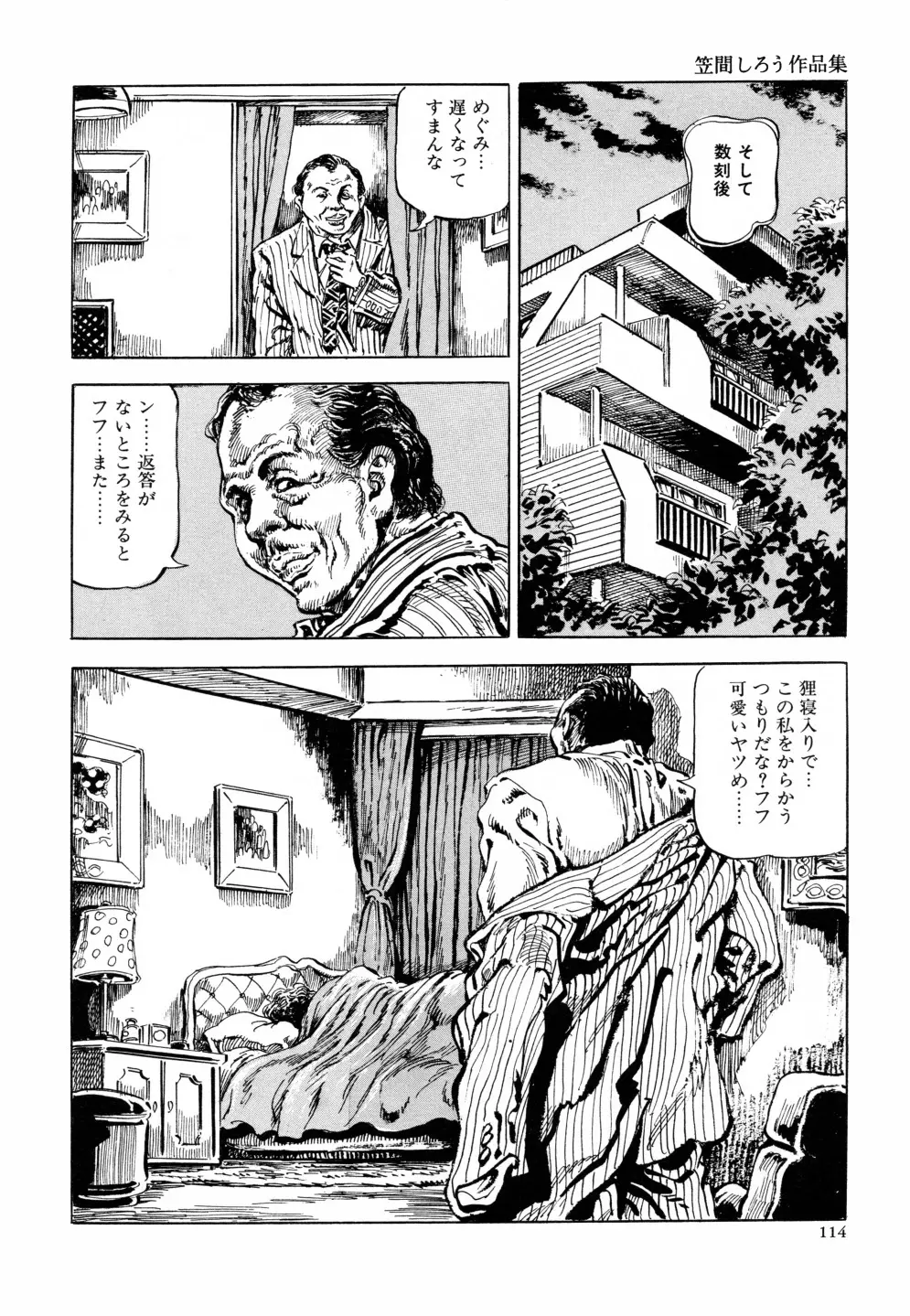 笠間しろう作品第六集 縄夫人 Page.121