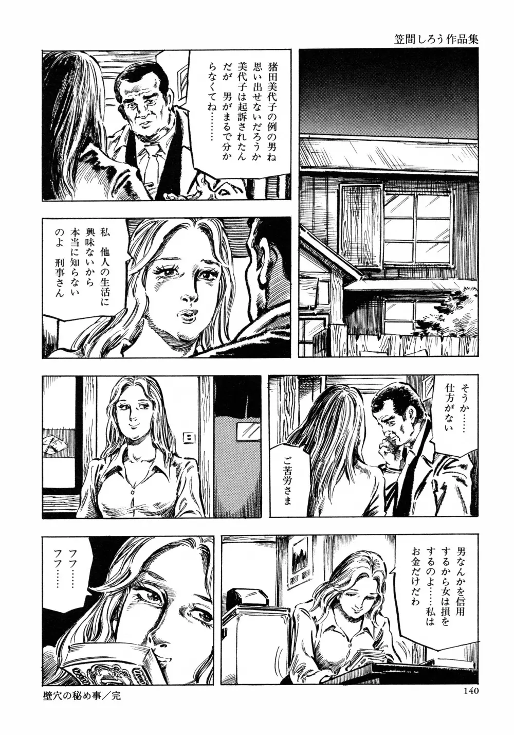 笠間しろう作品第六集 縄夫人 Page.147