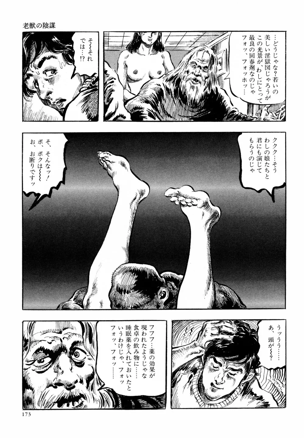笠間しろう作品第六集 縄夫人 Page.180