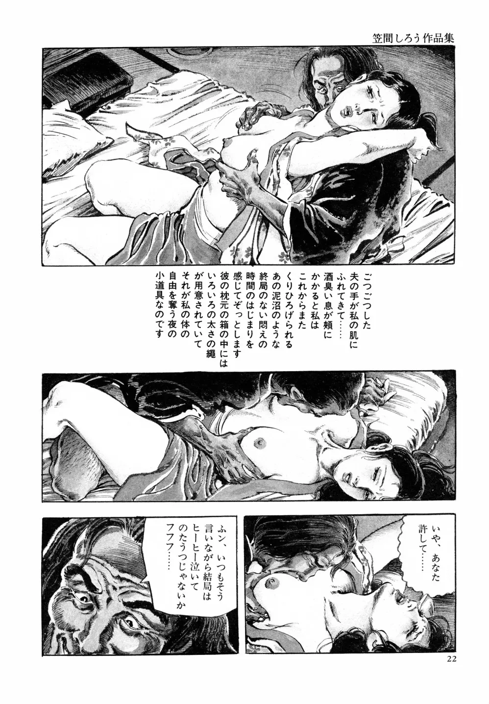 笠間しろう作品第六集 縄夫人 Page.29