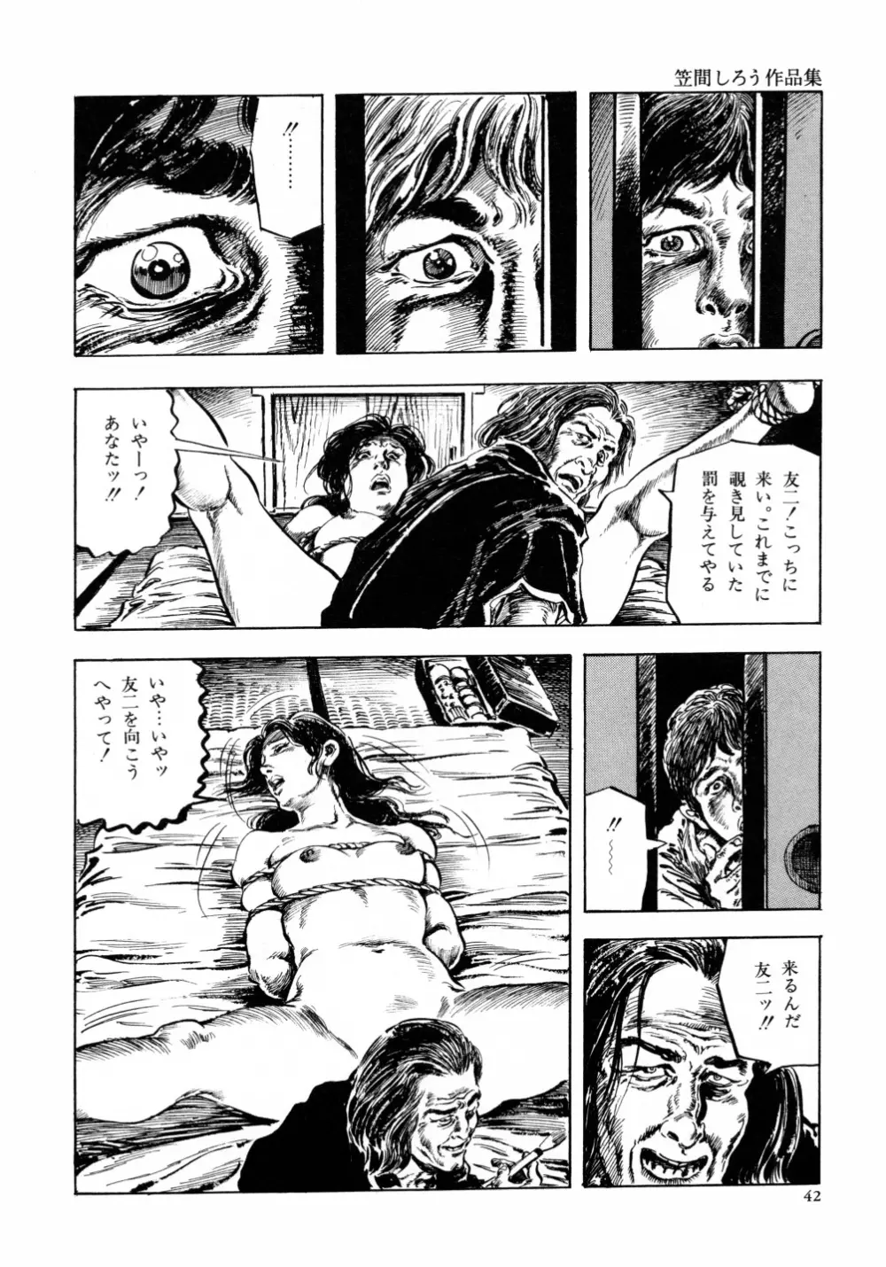 笠間しろう作品第六集 縄夫人 Page.49