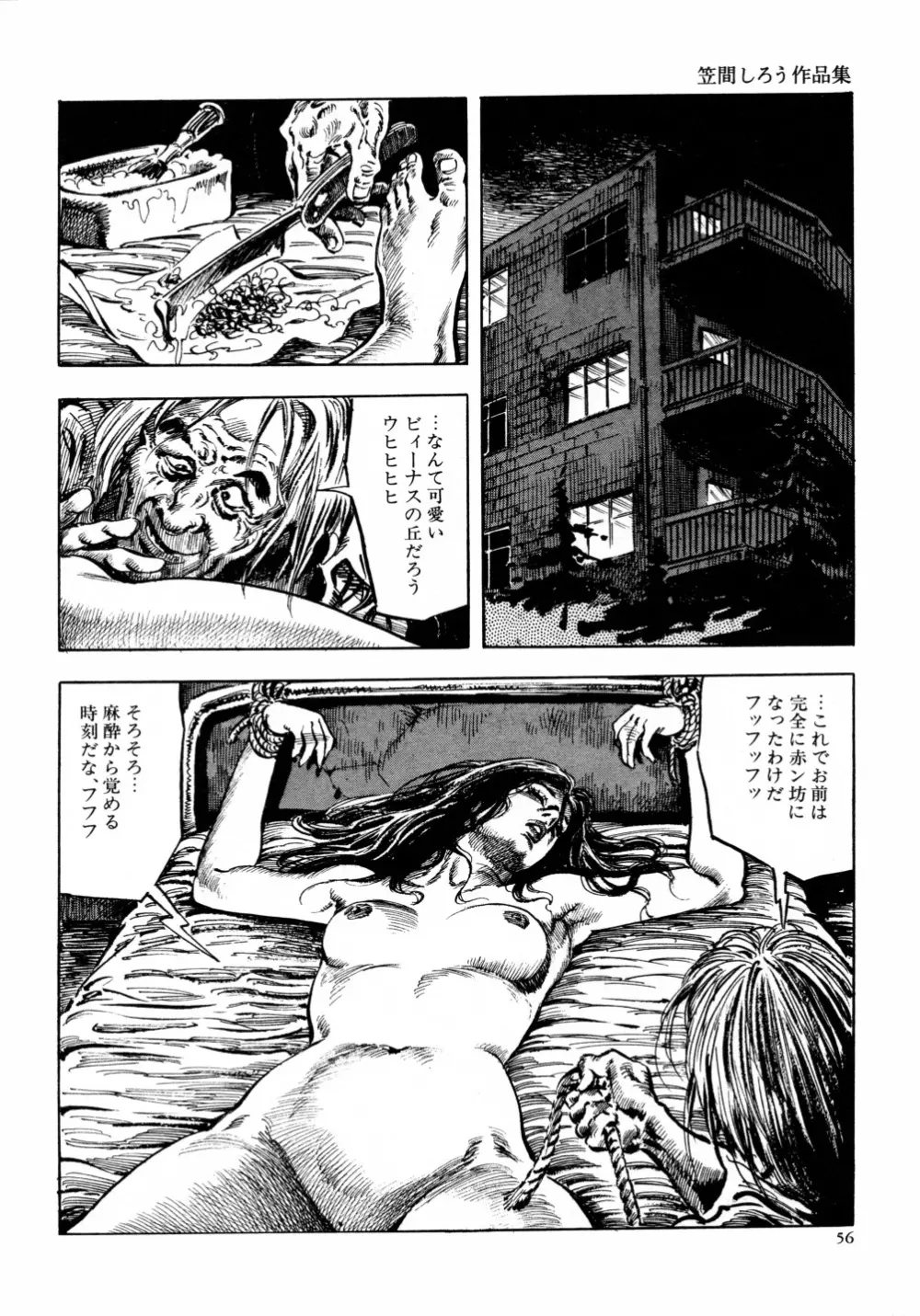 笠間しろう作品第六集 縄夫人 Page.63