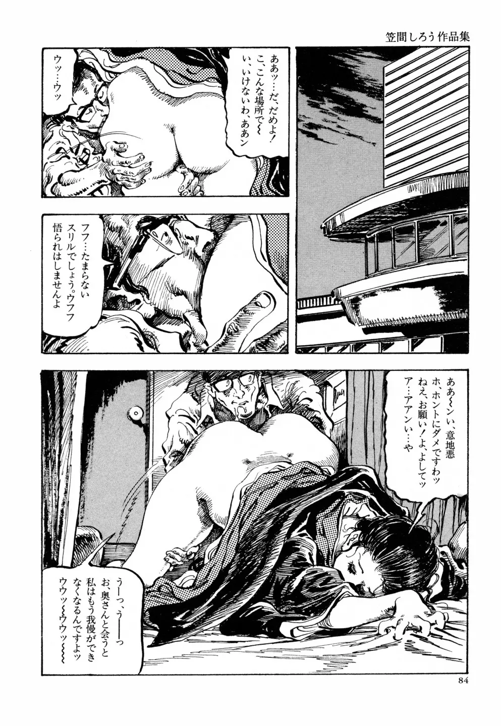 笠間しろう作品第六集 縄夫人 Page.91