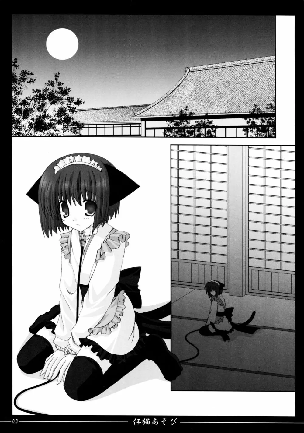 仔猫あそび Page.3
