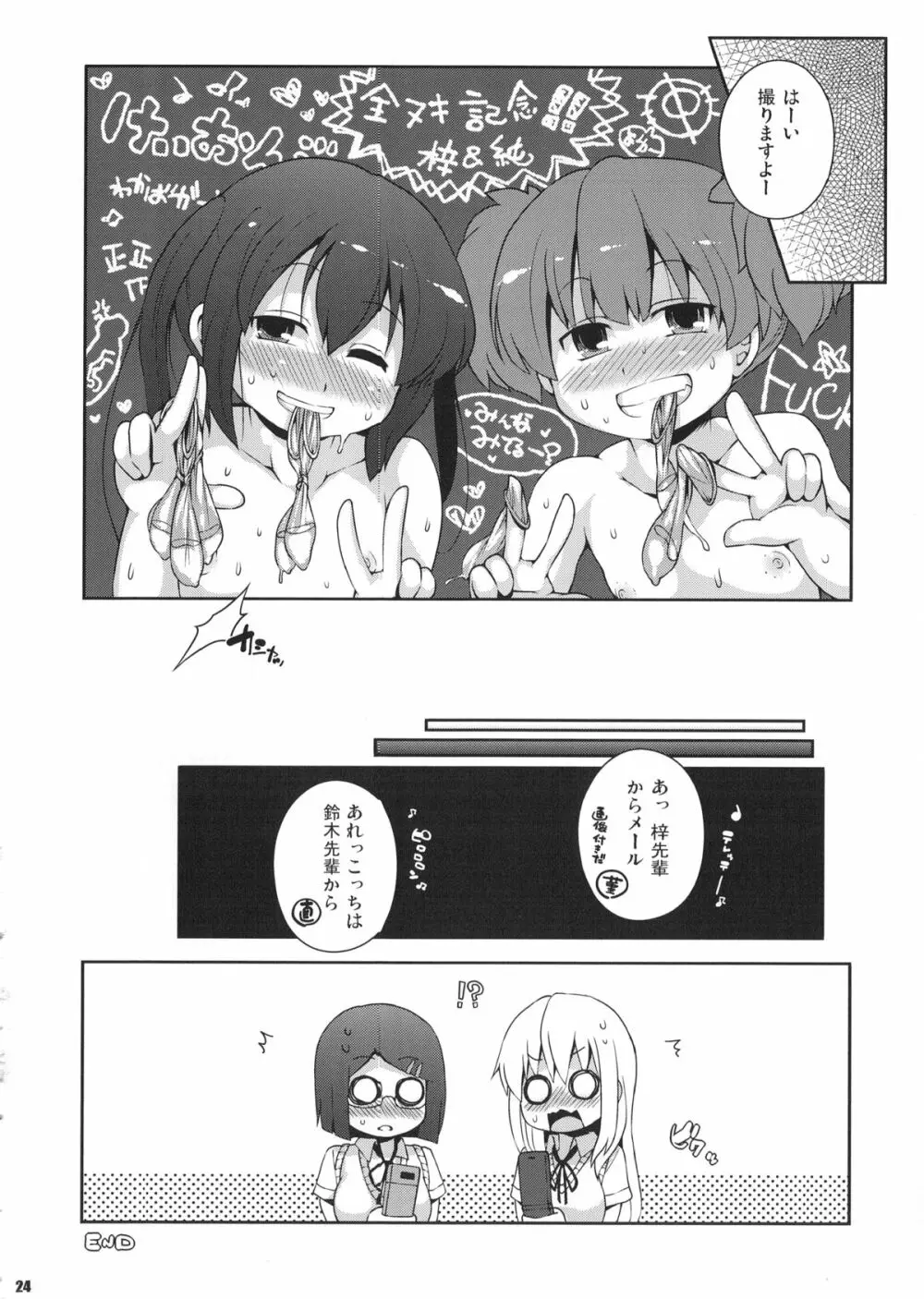 ろしゅつxけいおん Page.23