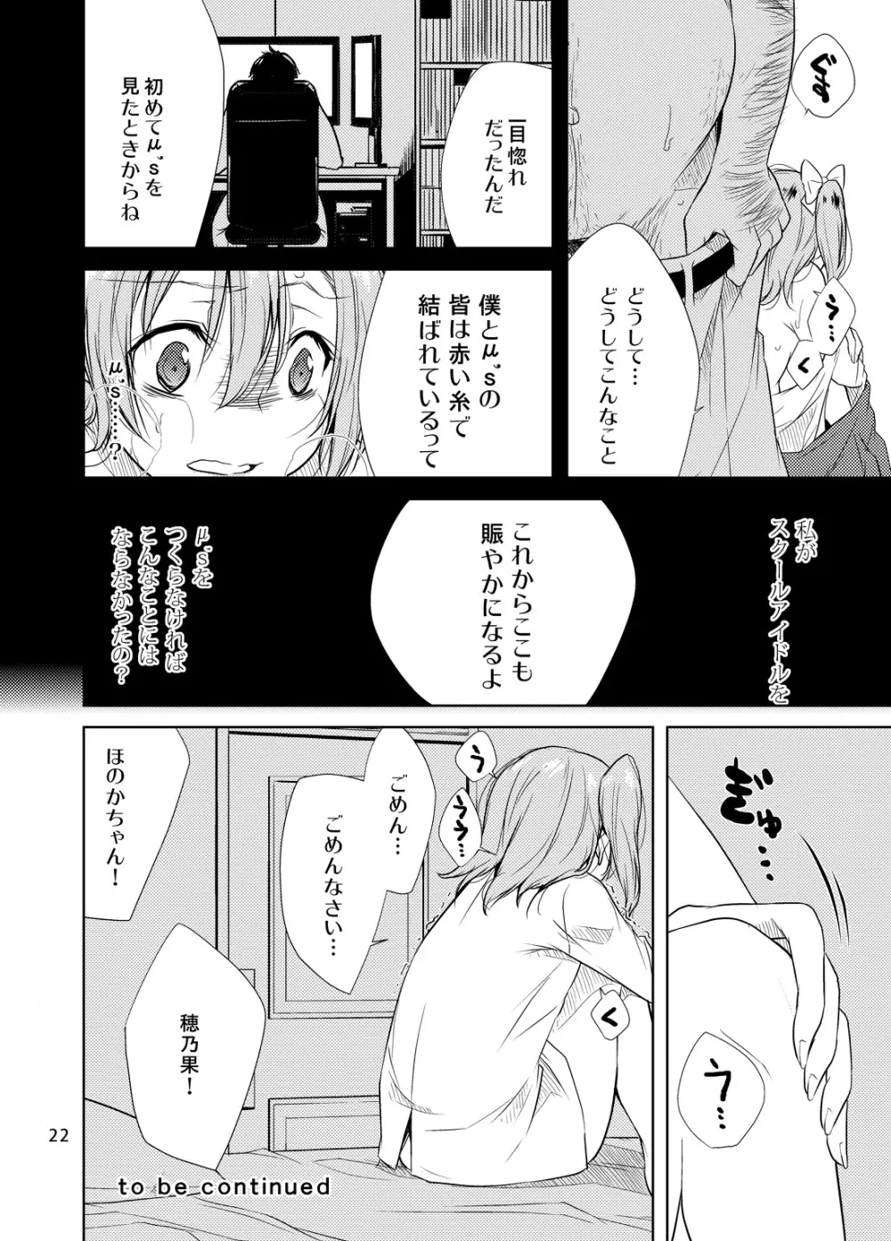 スクールアイドル監禁～高坂○乃果～ Page.21