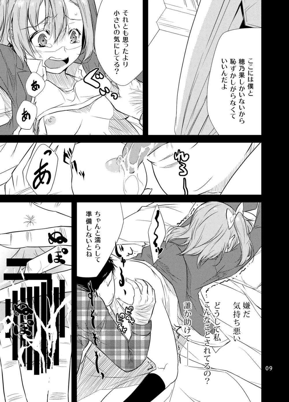 スクールアイドル監禁～高坂○乃果～ Page.8