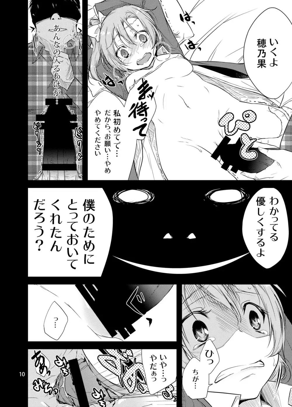 スクールアイドル監禁～高坂○乃果～ Page.9