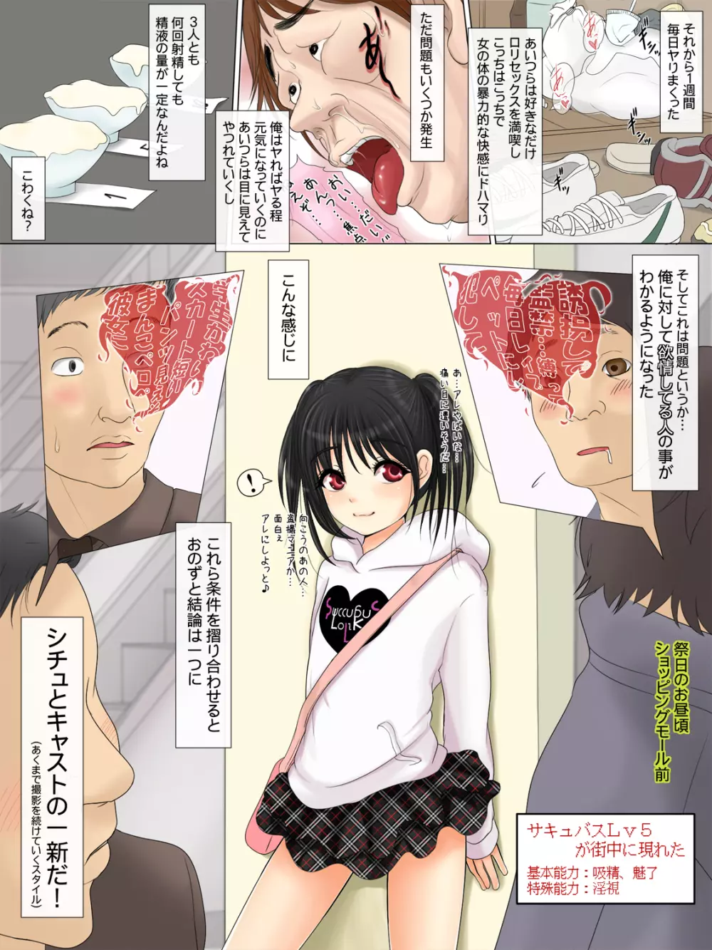 サキュバスロリカ ~俺びっちだわ… →いいえサキュバスです~ Page.7