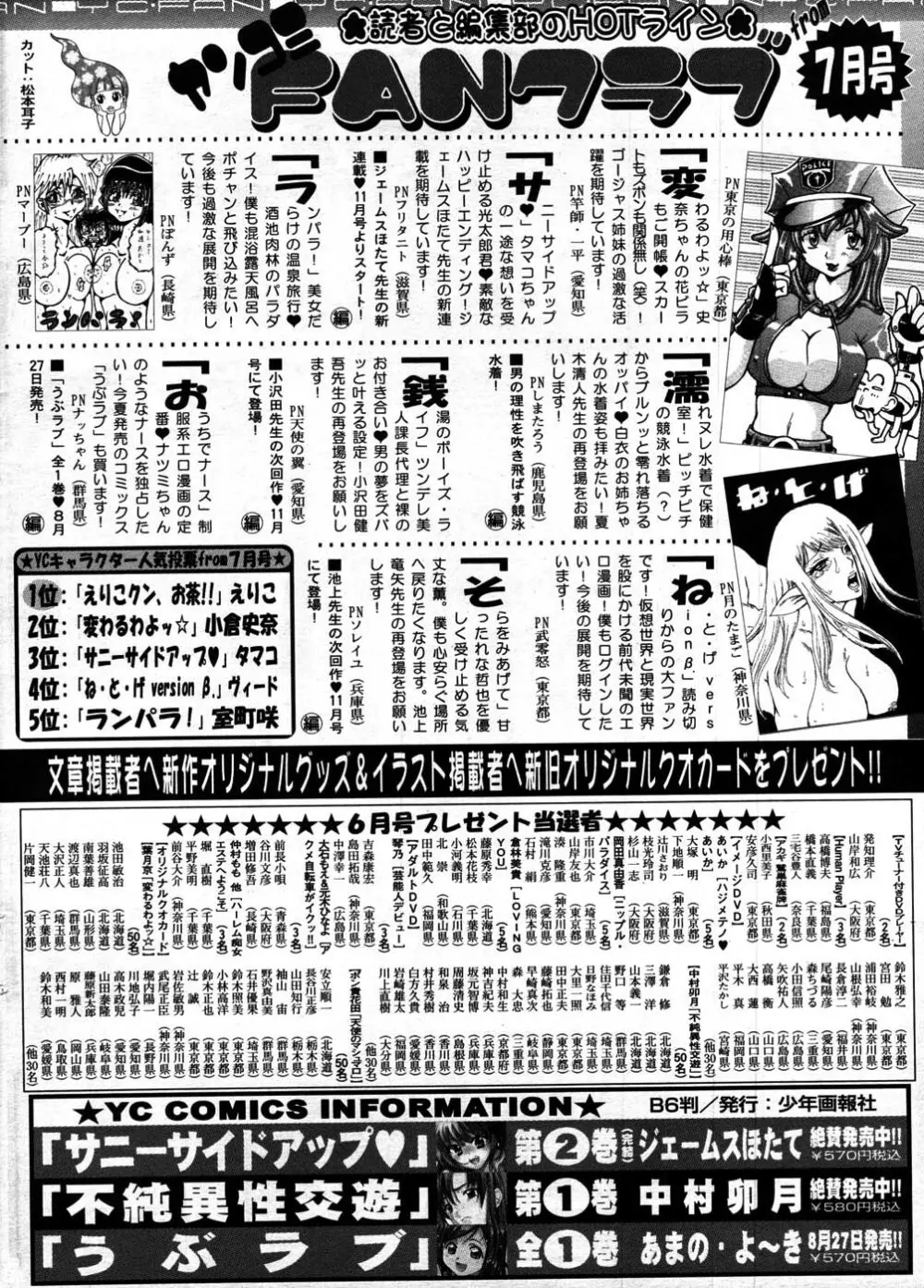 ヤングコミック 2007年9月号 Page.305