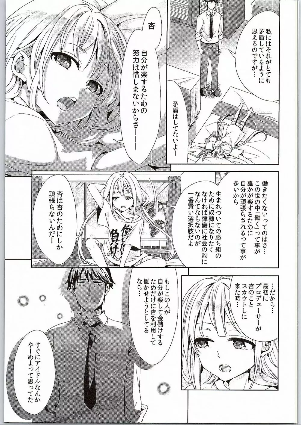 杏、武内Pに本気出しまーす! Page.11