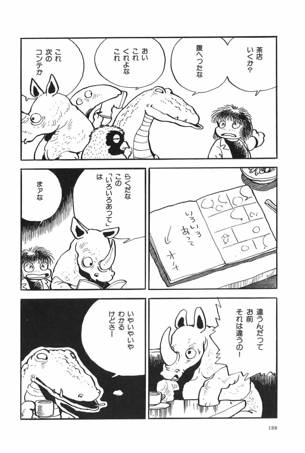 吾妻ひでお作品集成 夜の帳の中で Page.191