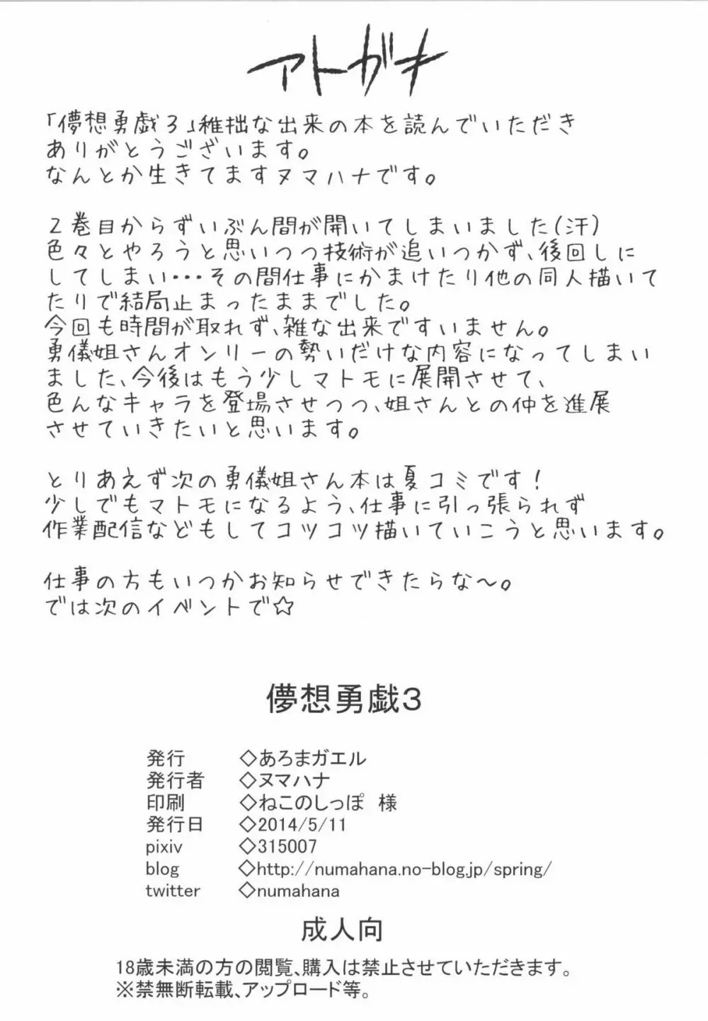 儚想勇戯3 Page.17