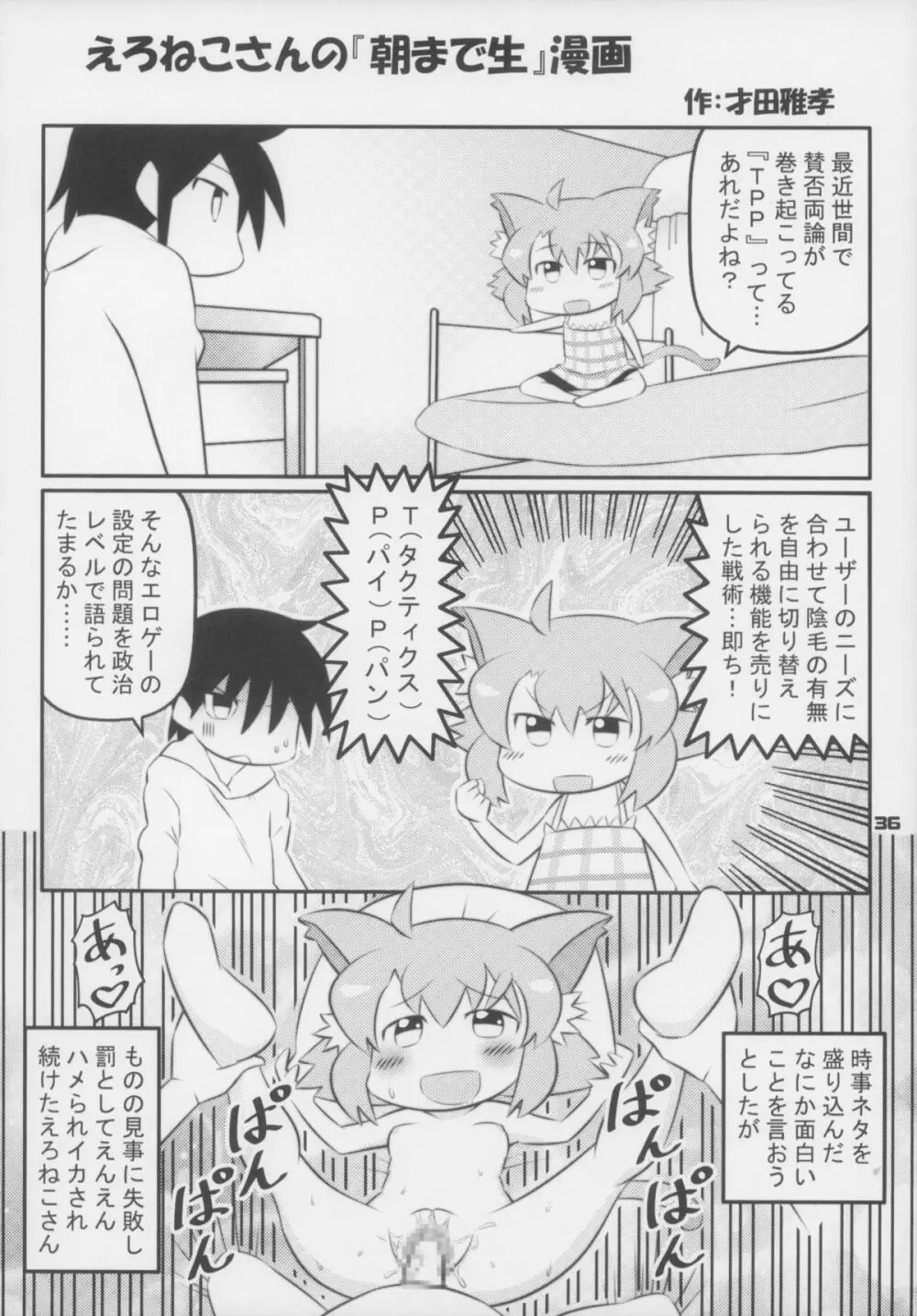 えろねこさんトリロジー アナルシルバー Page.37