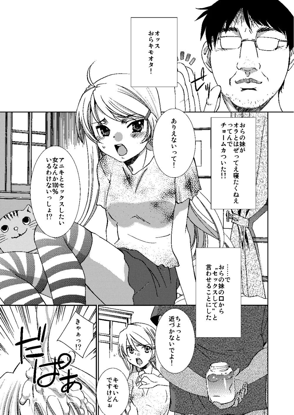 妹にキモヲタ兄貴とセックスしたいと言わせてみた Page.2