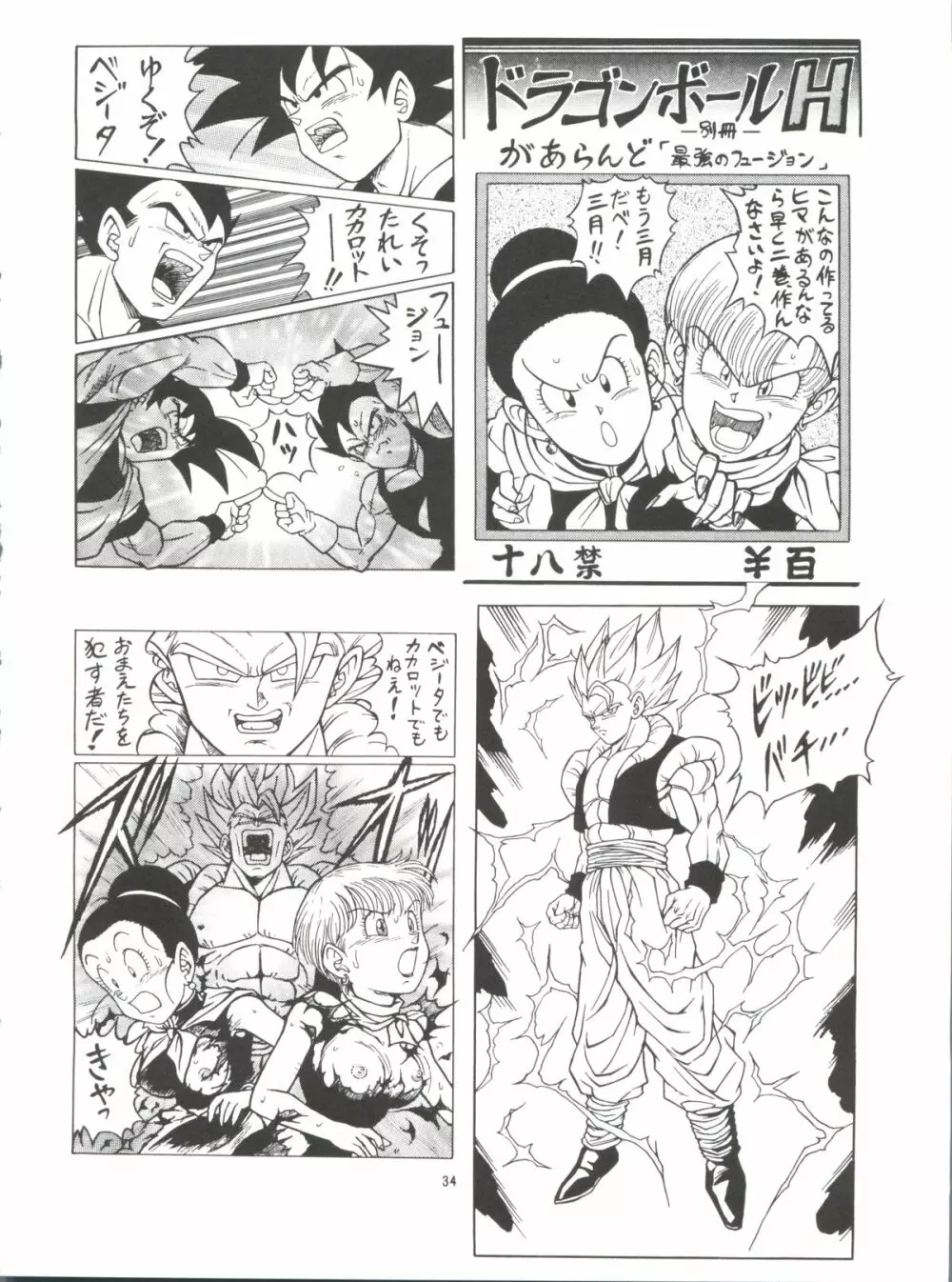 ドラゴンボールH 巻一・二 再版 Page.34