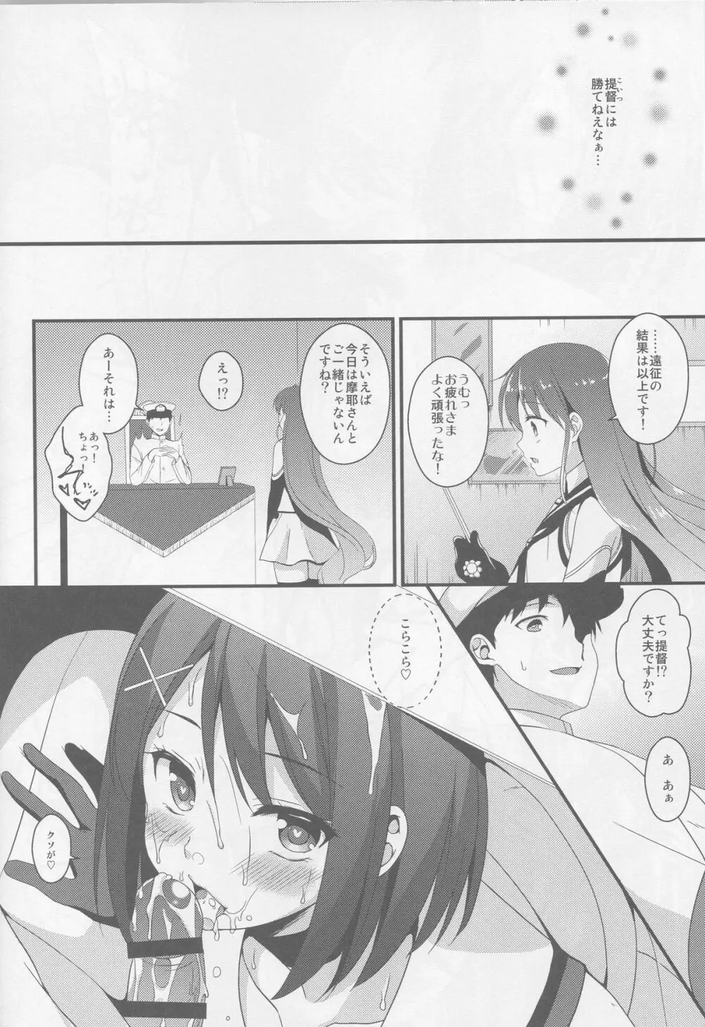 摩耶さまは提督なんかに負けたりしない? Page.21