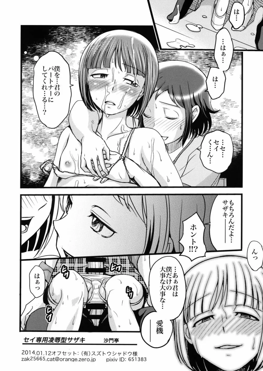 セイ専用陵辱型サザキ Page.17