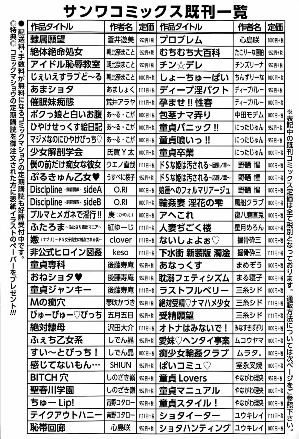 コミック・マショウ 2015年9月号 Page.284