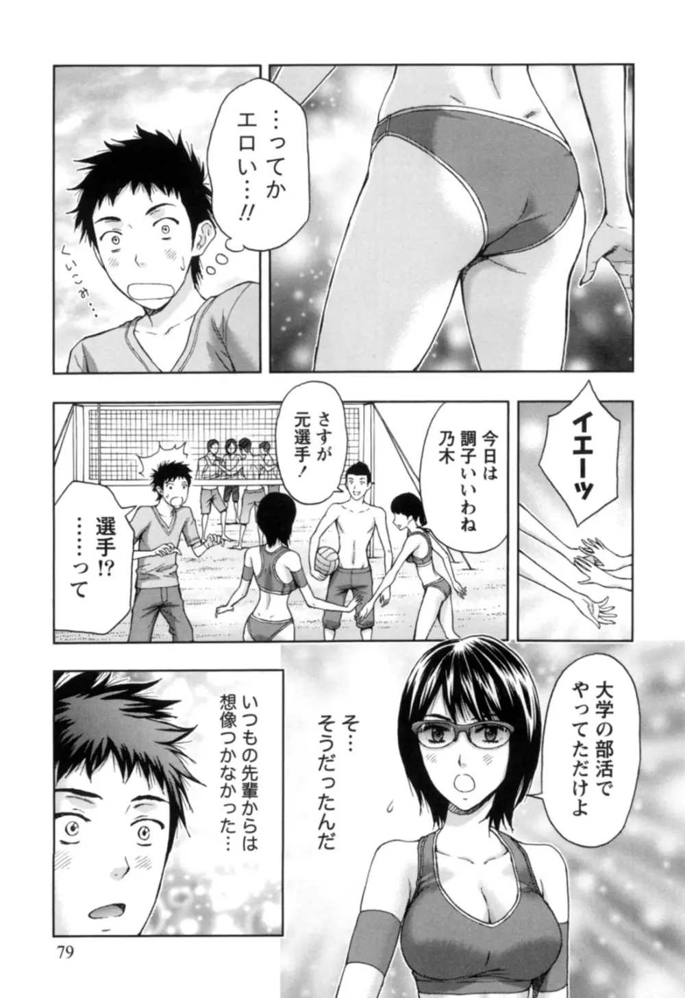 ぬくもり嬢の敏感レッスン Page.80